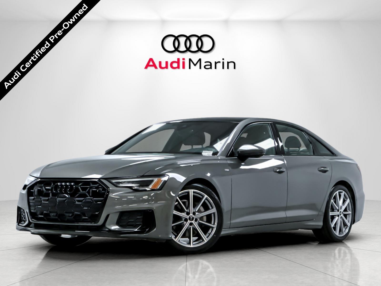 Chronos Gray Metallic 2024 Audi A6 Sedan All-Wheel Drive Automatic