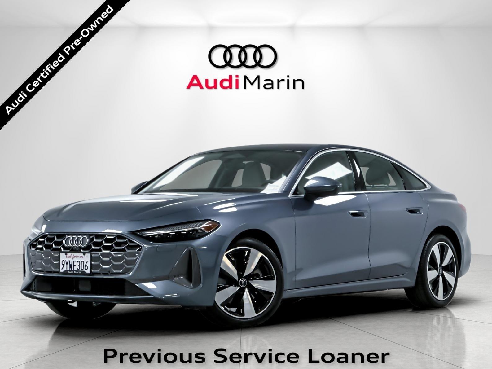 Horizon Blue Metallic 2025 Audi A5 Sedan All-Wheel Drive Automatic