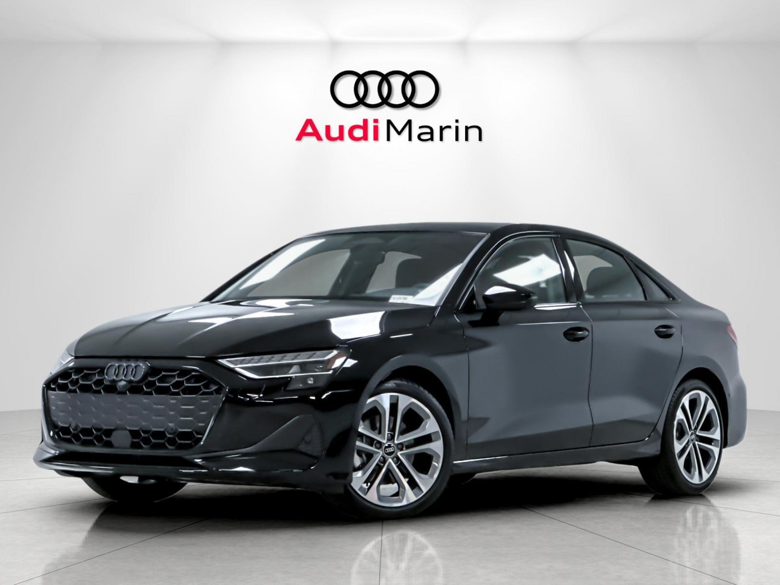 Mythos Black Metallic 2026 Audi A3 Sedan All-Wheel Drive Automatic