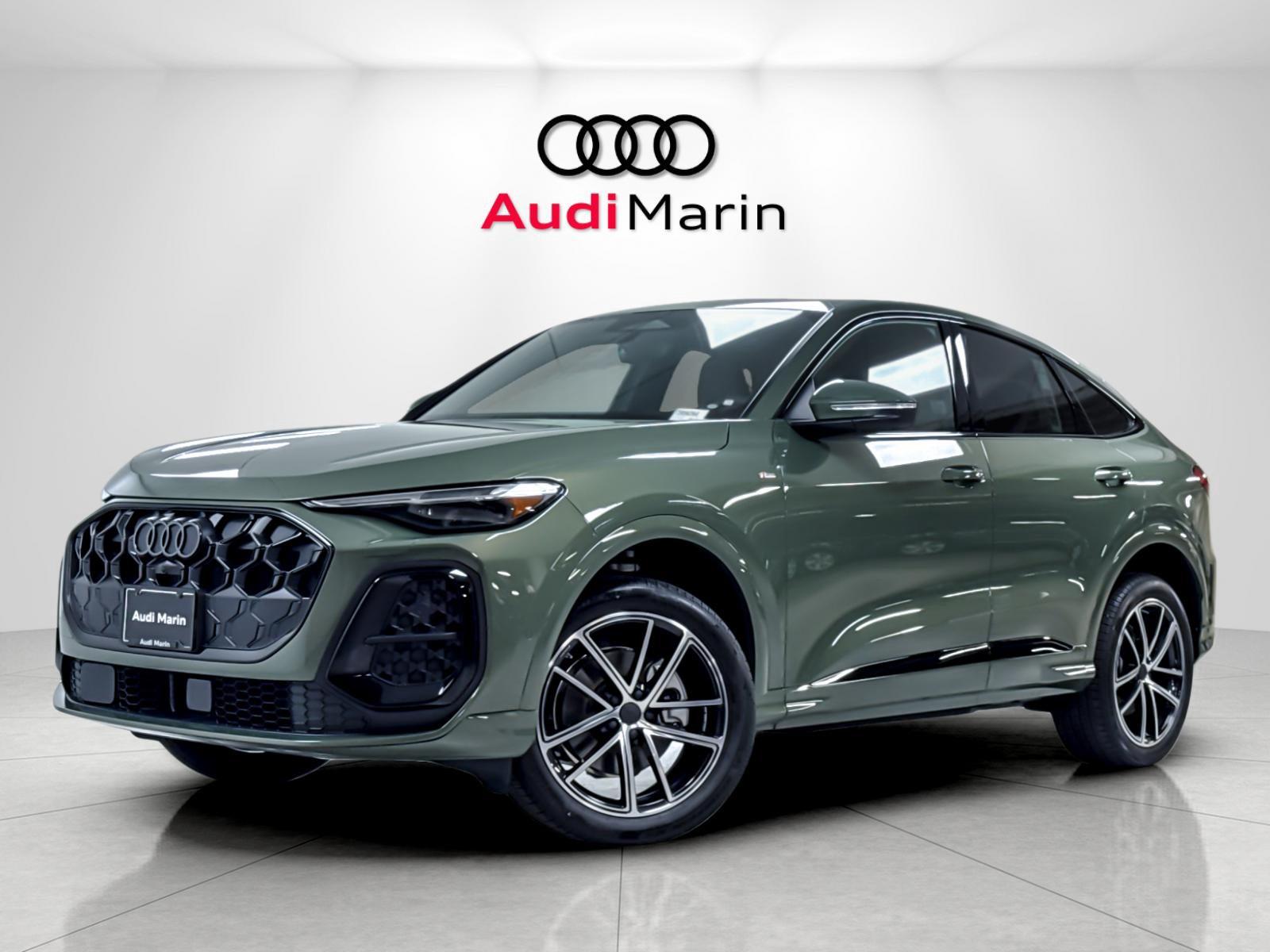 District Green Metallic 2026 Audi Q5 Sportback Sedan All-Wheel Drive Automatic