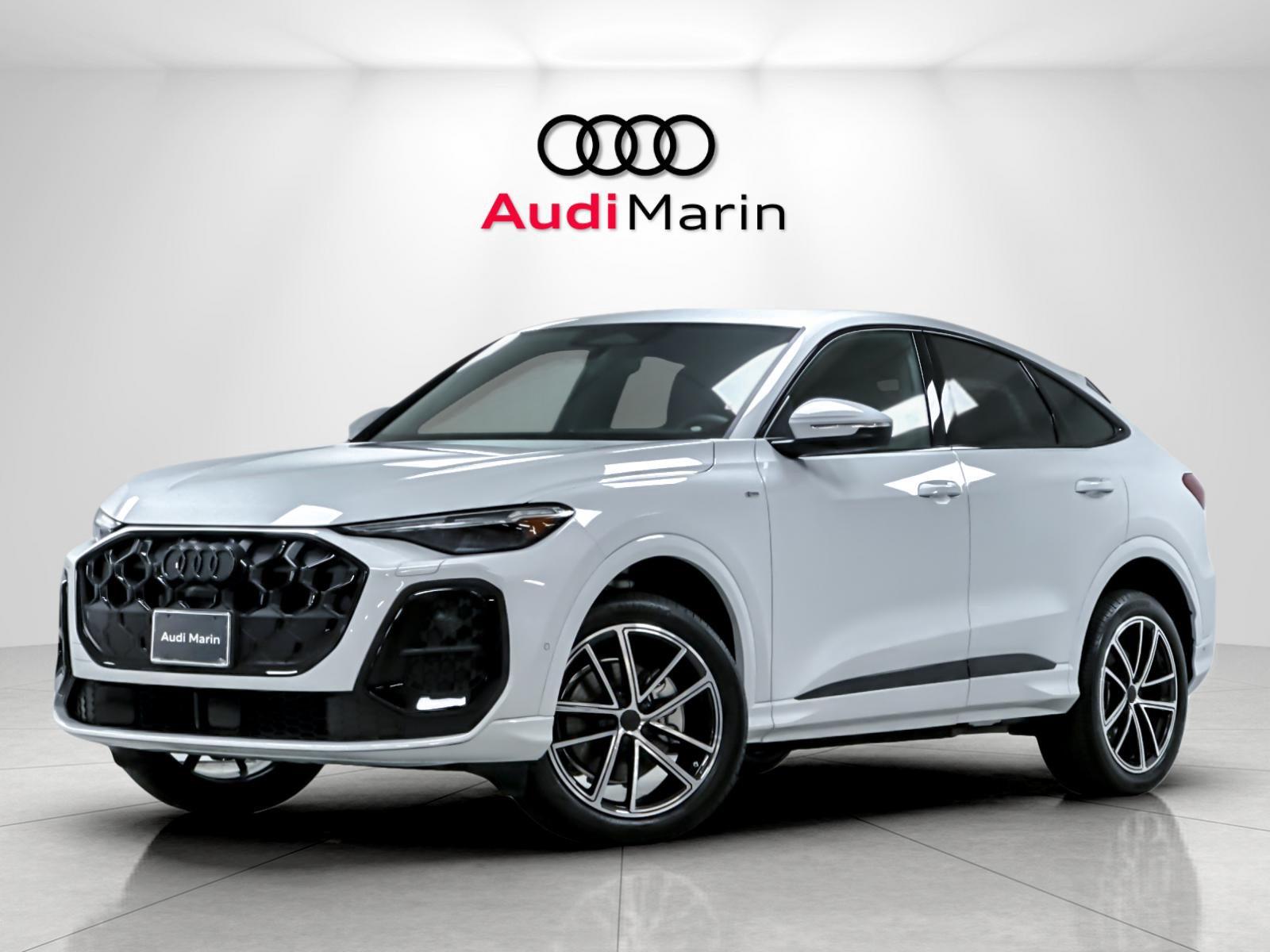 Glacier White Metallic 2026 Audi Q5 Sportback Sedan All-Wheel Drive Automatic