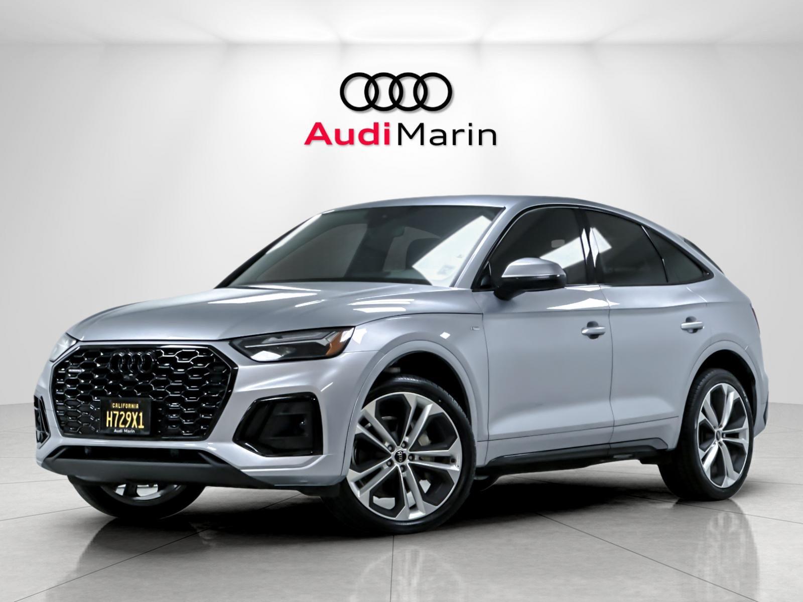 Florett Silver Metallic 2023 Audi Q5 Sportback Sedan All-Wheel Drive Automatic