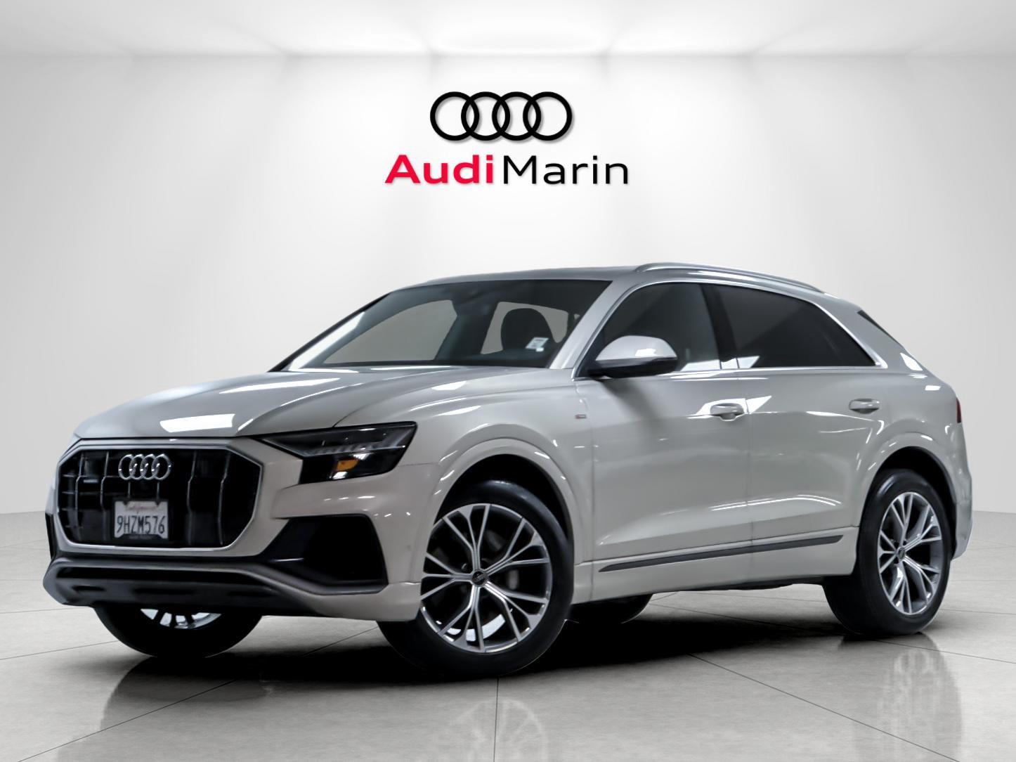 Brown (Vicuna Beige Metallic) 2023 Audi Q8 SUV / Crossover All-Wheel Drive Automatic