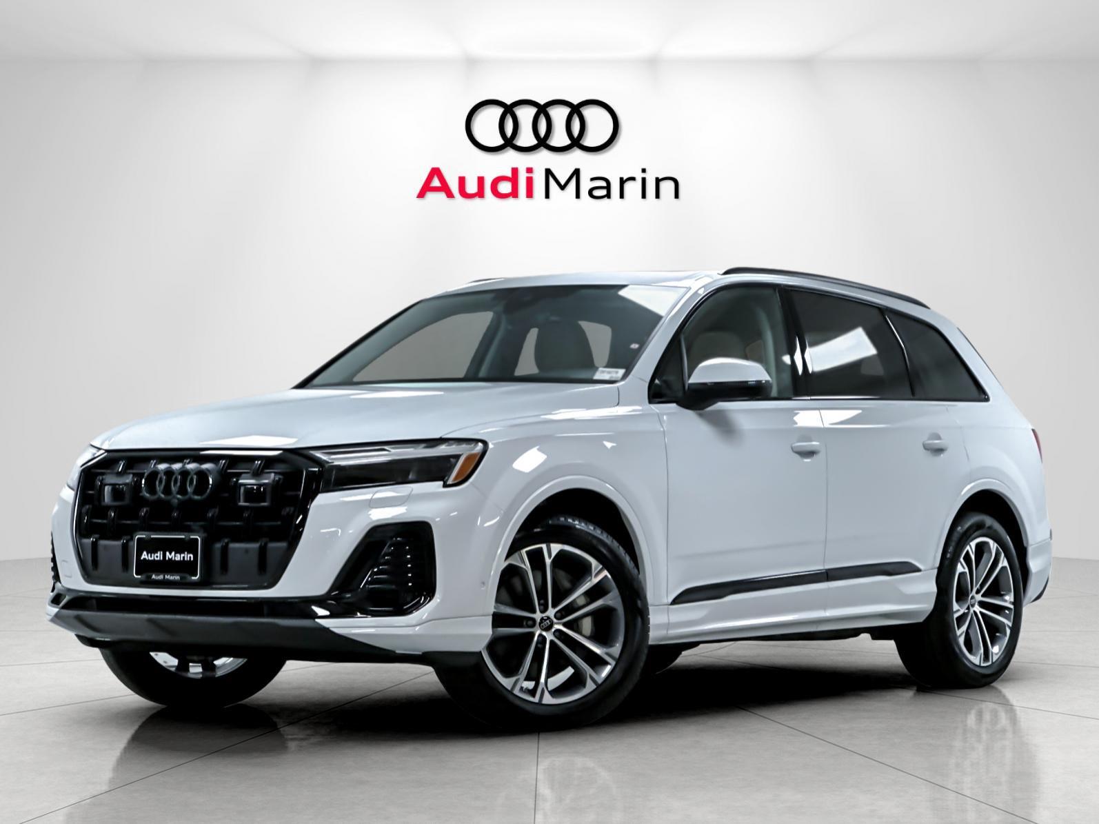 Glacier White Metallic 2026 Audi Q7 SUV / Crossover All-Wheel Drive Automatic