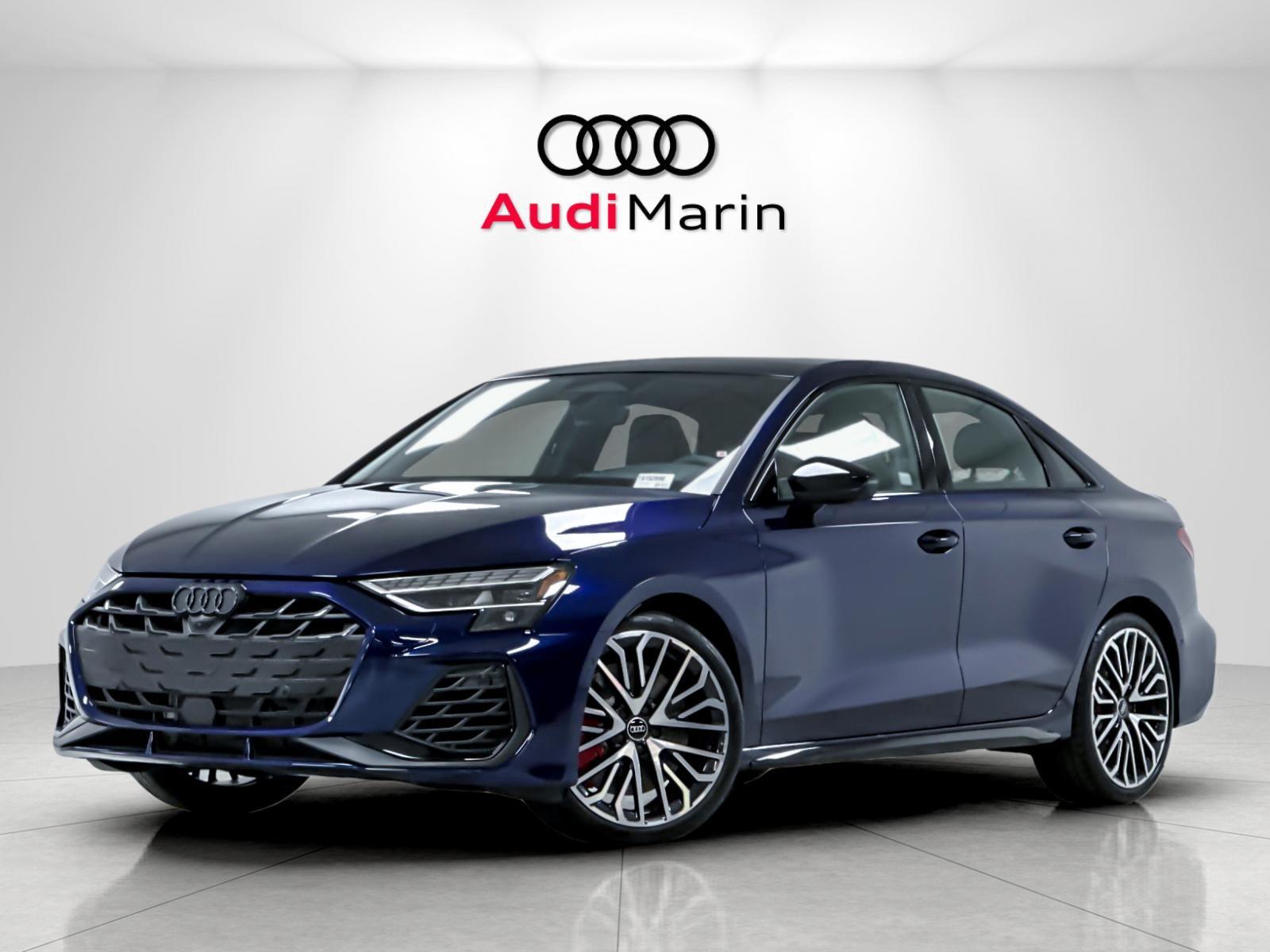 Navarra Blue Metallic 2026 Audi S3 Sedan All-Wheel Drive Automatic