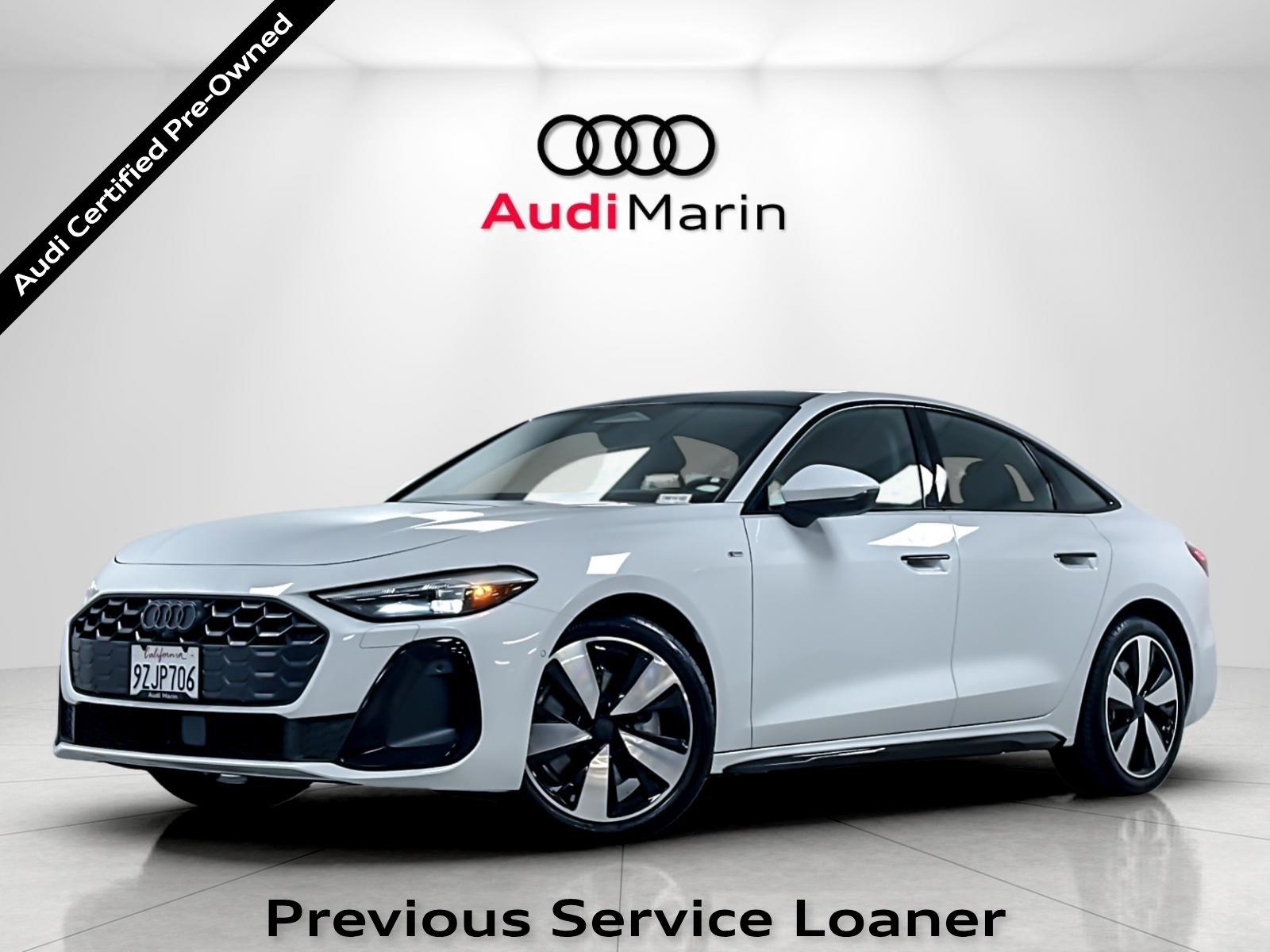 Glacier White Metallic 2026 Audi A5 Sedan All-Wheel Drive Automatic
