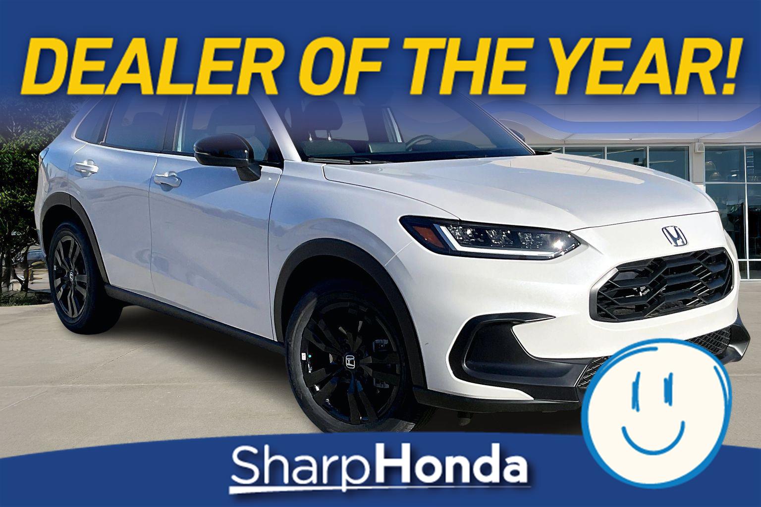 Platinum White Pearl 2026 Honda HR-V Sport AWD SUV / Crossover All-Wheel Drive Continuously Variable Transmission