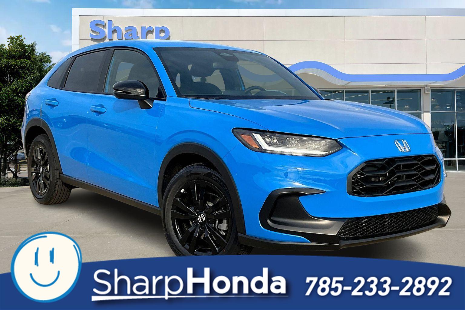 Boost Blue Pearl 2026 Honda HR-V Sport AWD SUV / Crossover All-Wheel Drive Continuously Variable Transmission