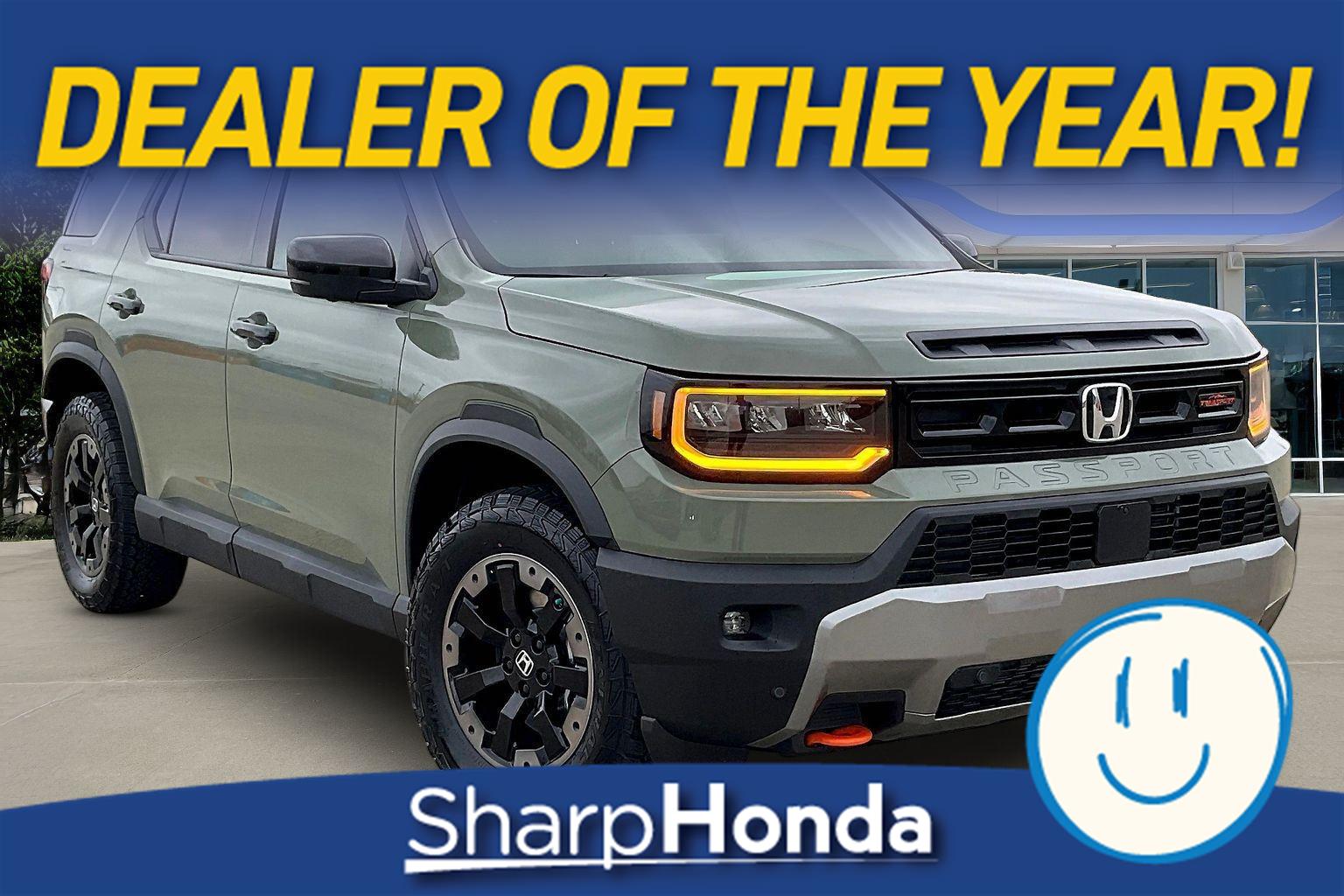 Ash Green Metallic 2026 Honda Passport TrailSport Elite AWD SUV / Crossover All-Wheel Drive Automatic