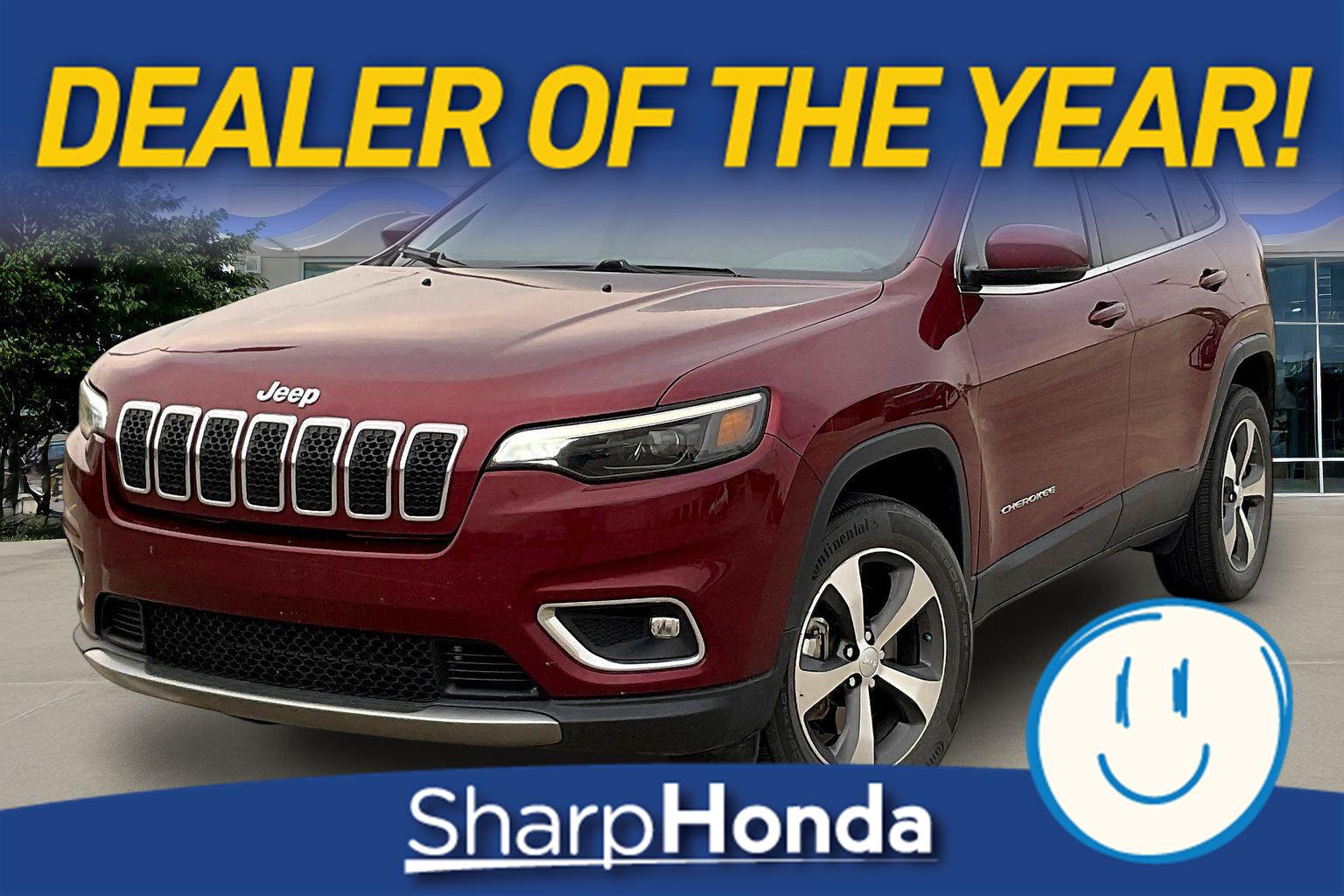 Velvet Red Pearlcoat 2020 Jeep Cherokee Limited 4WD SUV / Crossover Four-Wheel Drive 9-Speed Automatic