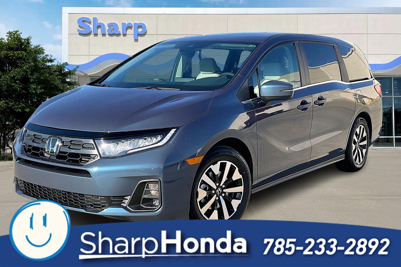 Smoke Blue Pearl 2026 Honda Odyssey EX-L FWD Minivan Front-Wheel Drive Automatic