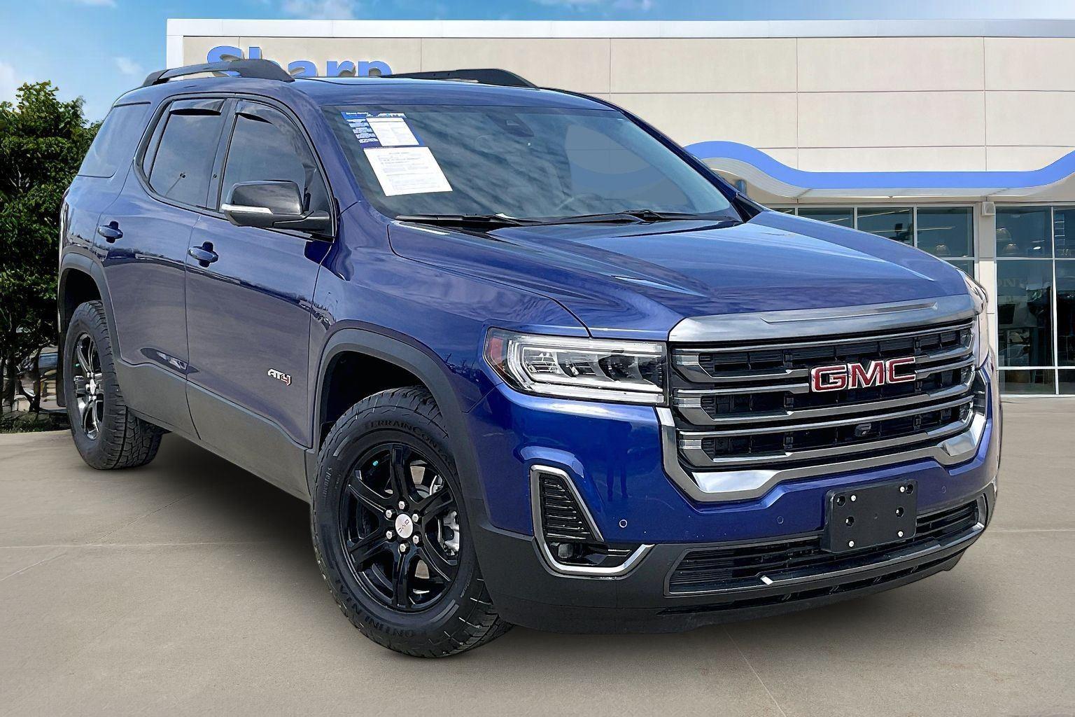 Ultra Blue Metallic 2023 GMC Acadia AT4 AWD SUV / Crossover Four-Wheel Drive 9-Speed Automatic