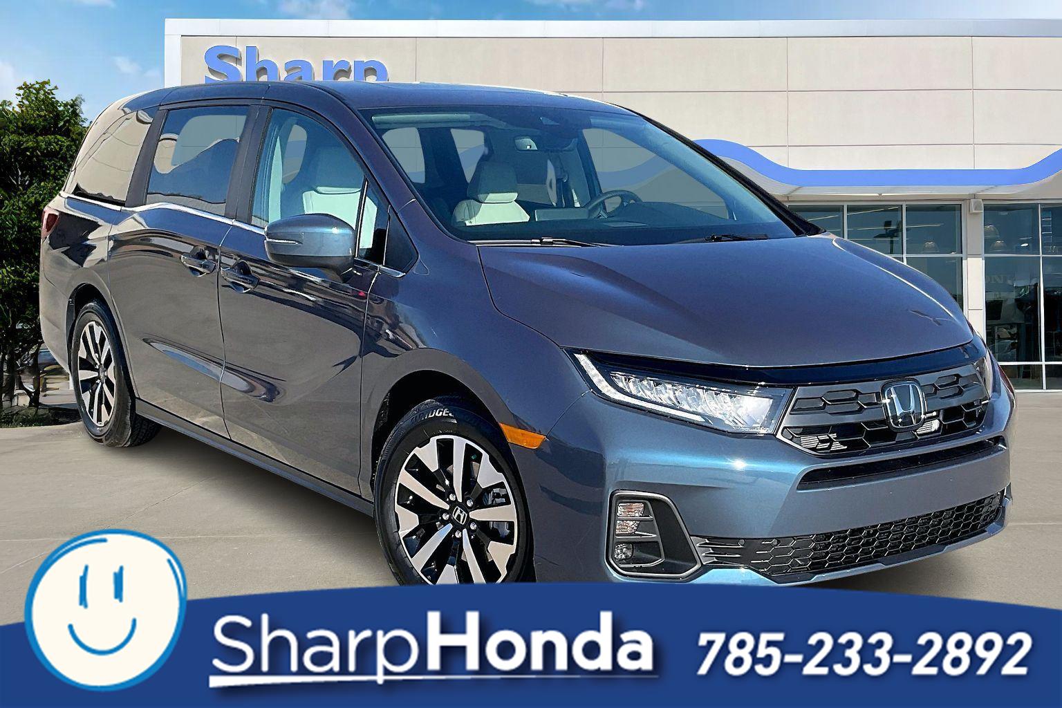 Smoke Blue Pearl 2026 Honda Odyssey EX-L FWD Minivan Front-Wheel Drive Automatic