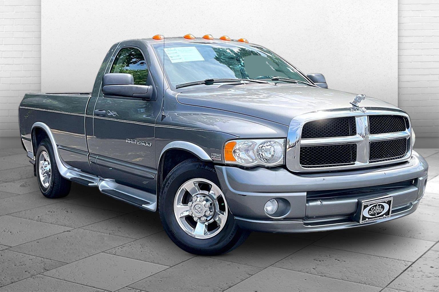Mineral Gray Metallic 2005 Dodge RAM 2500 Pickup Truck Rear-Wheel Drive 6-Speed Manual Overdrive