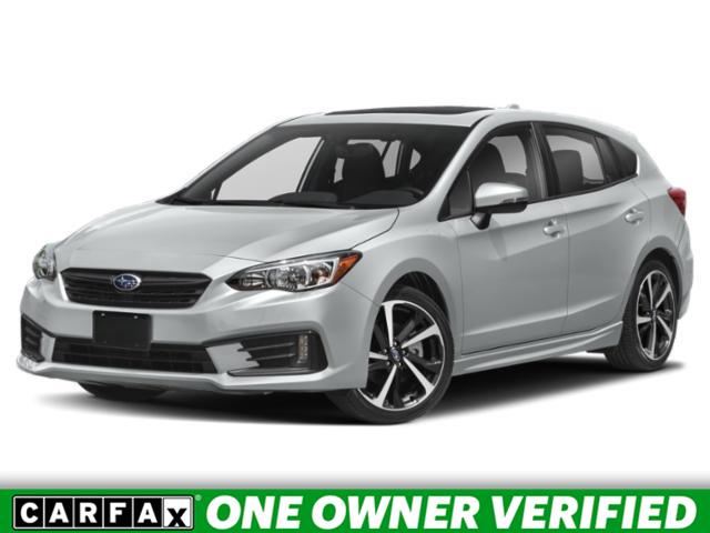 Ice Silver Metallic 2023 Subaru Impreza Sport Wagon AWD Wagon All-Wheel Drive Continuously Variable Transmission