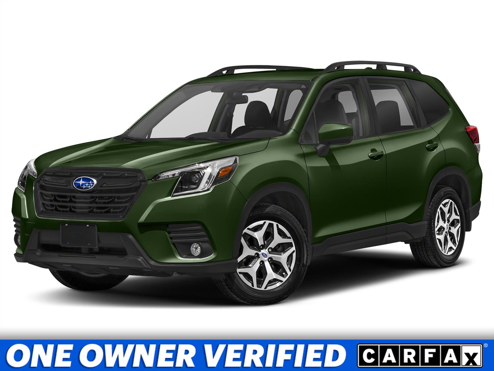 Cascade Green Silica 2023 Subaru Forester Premium Crossover AWD SUV / Crossover All-Wheel Drive Continuously Variable Transmission