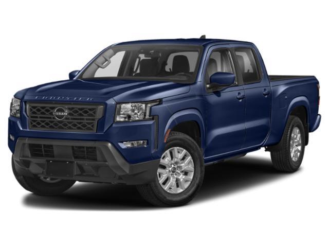 Deep Blue Pearl 2023 Nissan Frontier Pickup Truck Four-Wheel Drive Automatic
