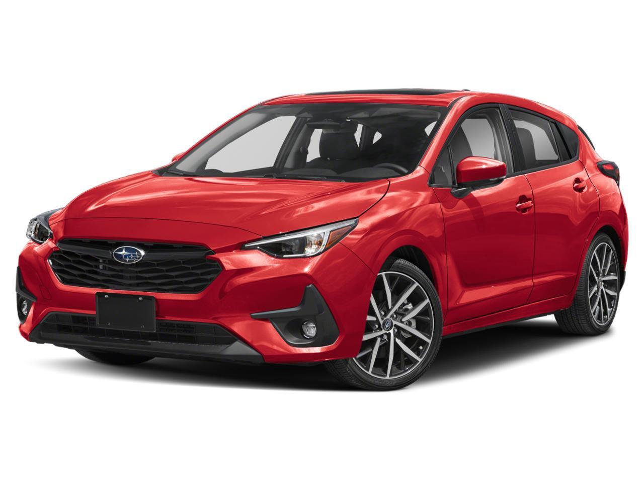 Pure Red 2025 Subaru Impreza Wagon All-Wheel Drive Continuously Variable Transmission
