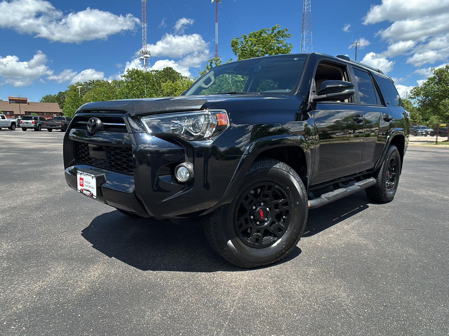 Midnight Black Metallic 2020 Toyota 4Runner SUV / Crossover 5-Speed Automatic