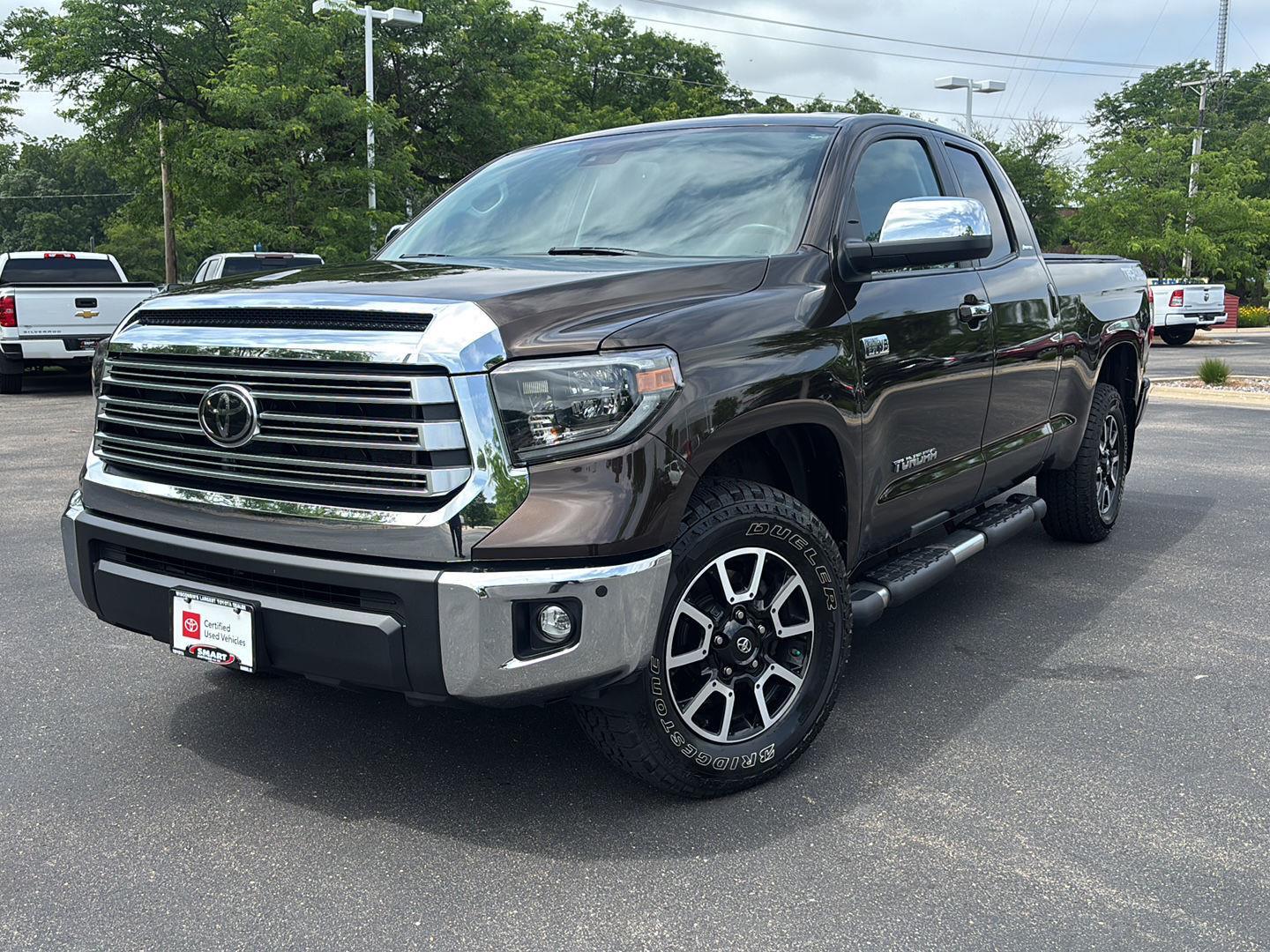 Smoked Mesquite 2020 Toyota Tundra Pickup Truck Four-Wheel Drive 6-Speed Automatic