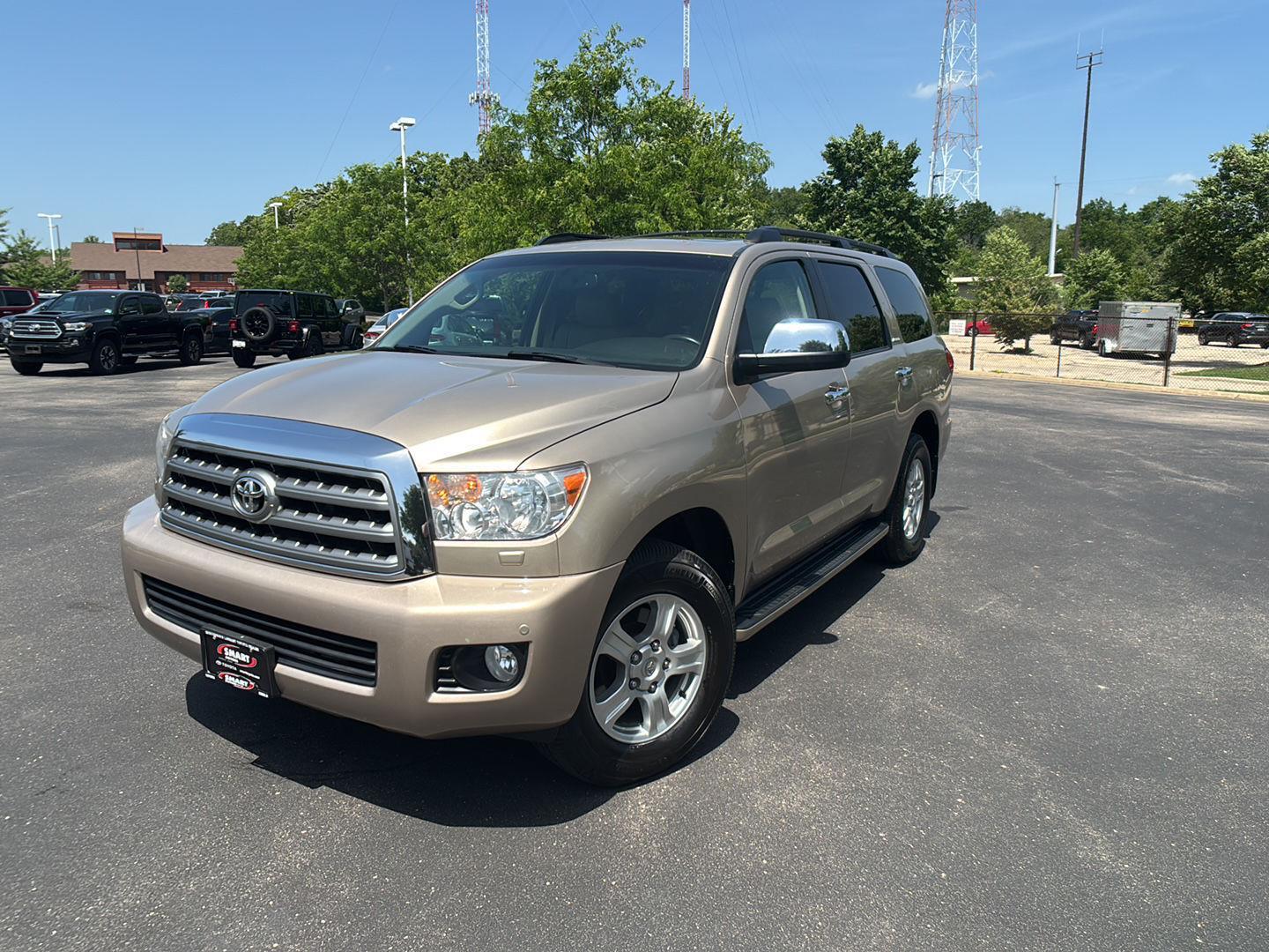 Desert Sand Mica 2008 Toyota Sequoia SUV / Crossover Four-Wheel Drive 6-Speed Automatic
