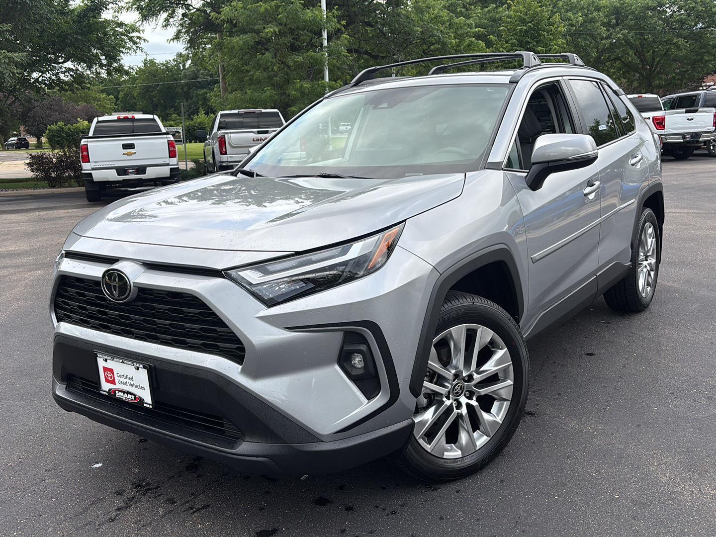 Silver Sky Metallic 2025 Toyota RAV4 SUV / Crossover All-Wheel Drive 8-Speed Automatic