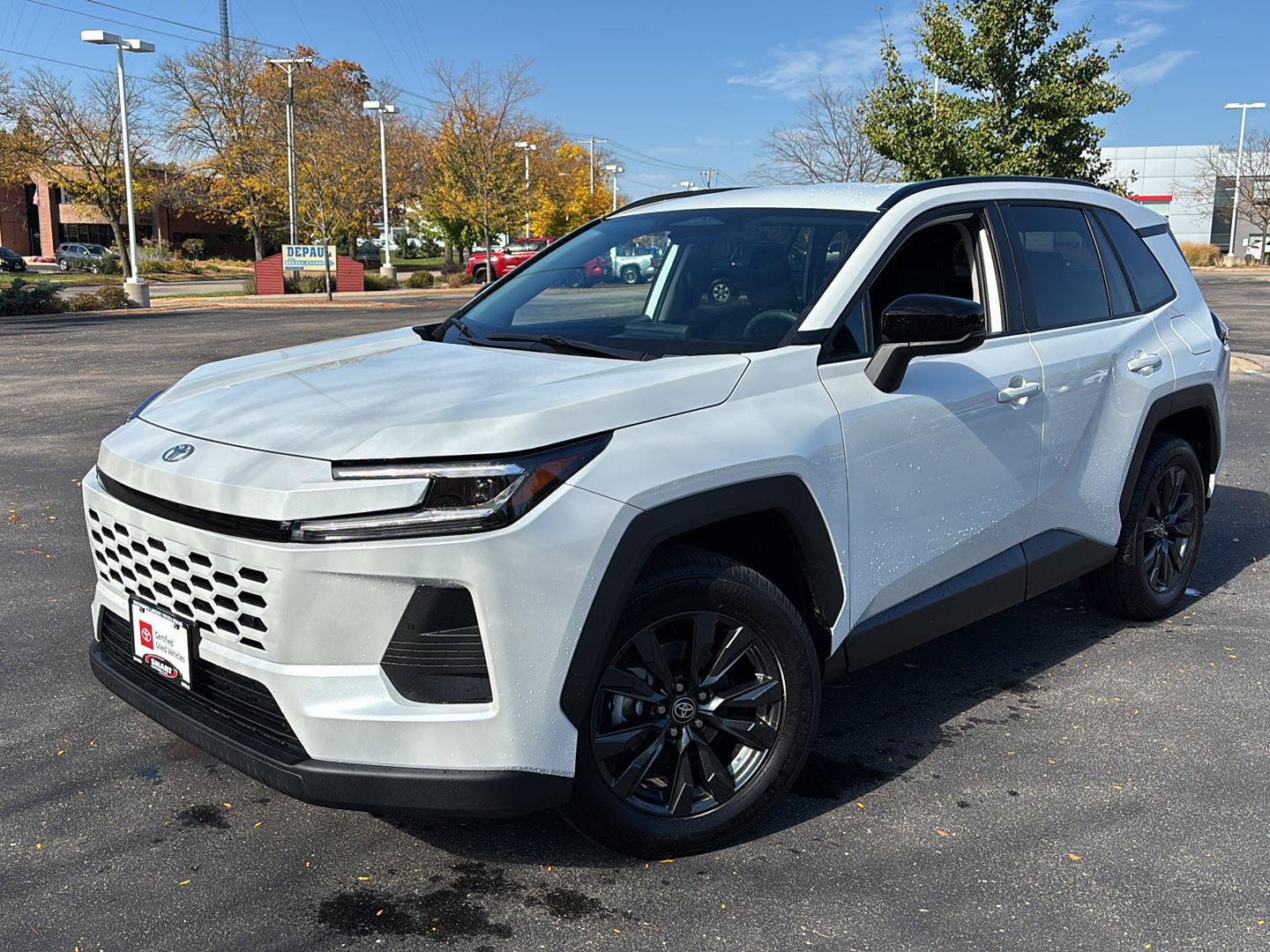 White (Wind Chill Pearl) 2026 Toyota RAV4 SUV / Crossover All-Wheel Drive Continuously Variable Transmission