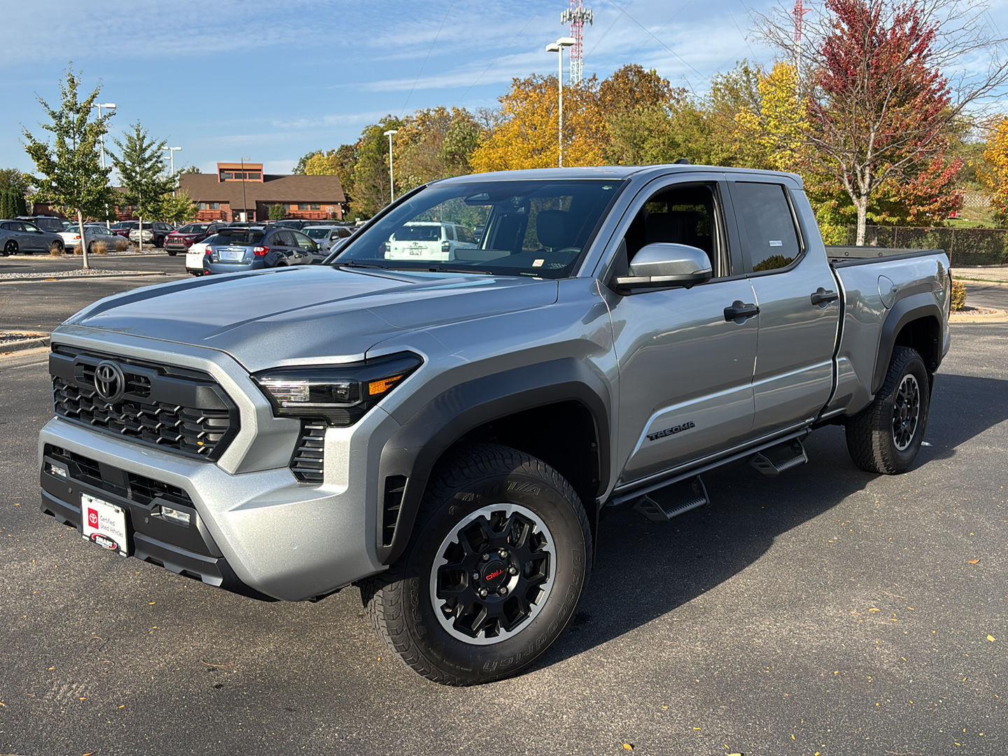 Celestial Silver Metallic 2024 Toyota Tacoma Pickup Truck Four-Wheel Drive Automatic