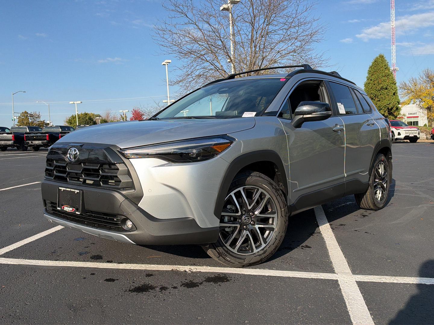 Sonic Silver 2026 Toyota Corolla Cross SUV / Crossover All-Wheel Drive Continuously Variable Transmission
