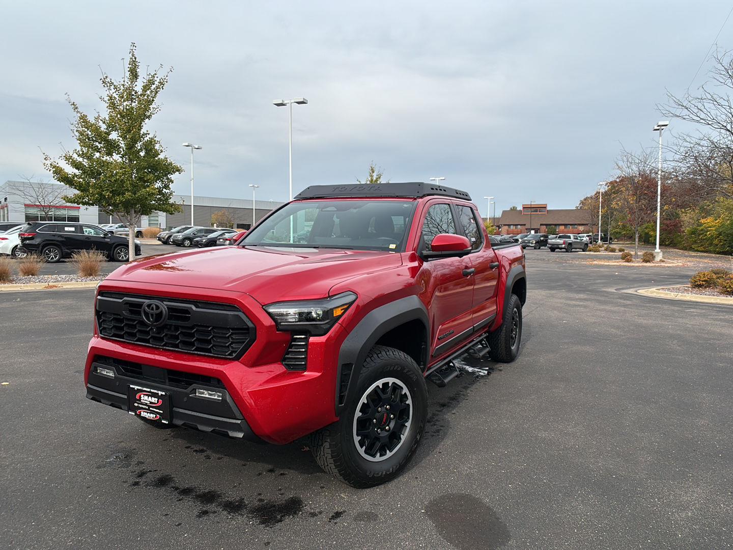 Supersonic Red 2024 Toyota Tacoma Pickup Truck Four-Wheel Drive Automatic