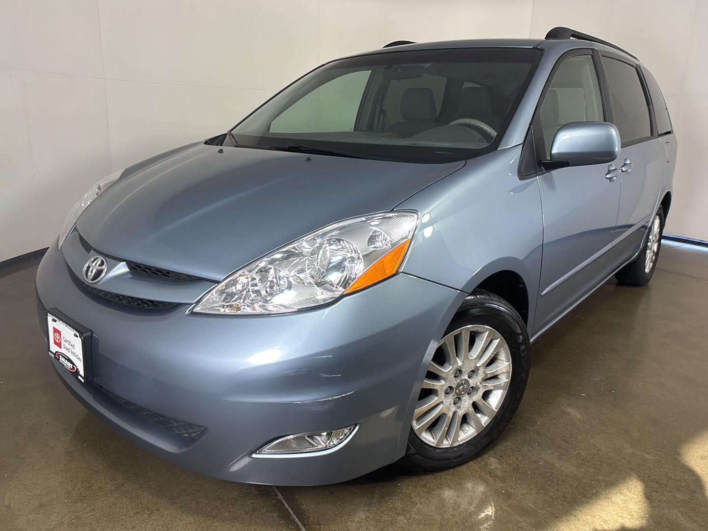 Blue Mirage Metallic 2010 Toyota Sienna Minivan Front-Wheel Drive 5-Speed Automatic