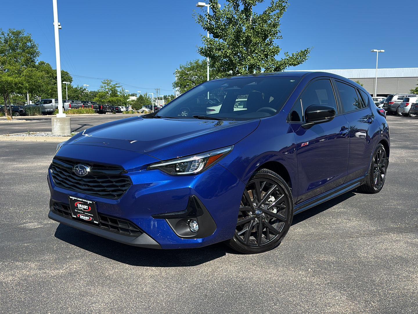 Sapphire Blue Pearl 2026 Subaru Impreza Wagon All-Wheel Drive Continuously Variable Transmission