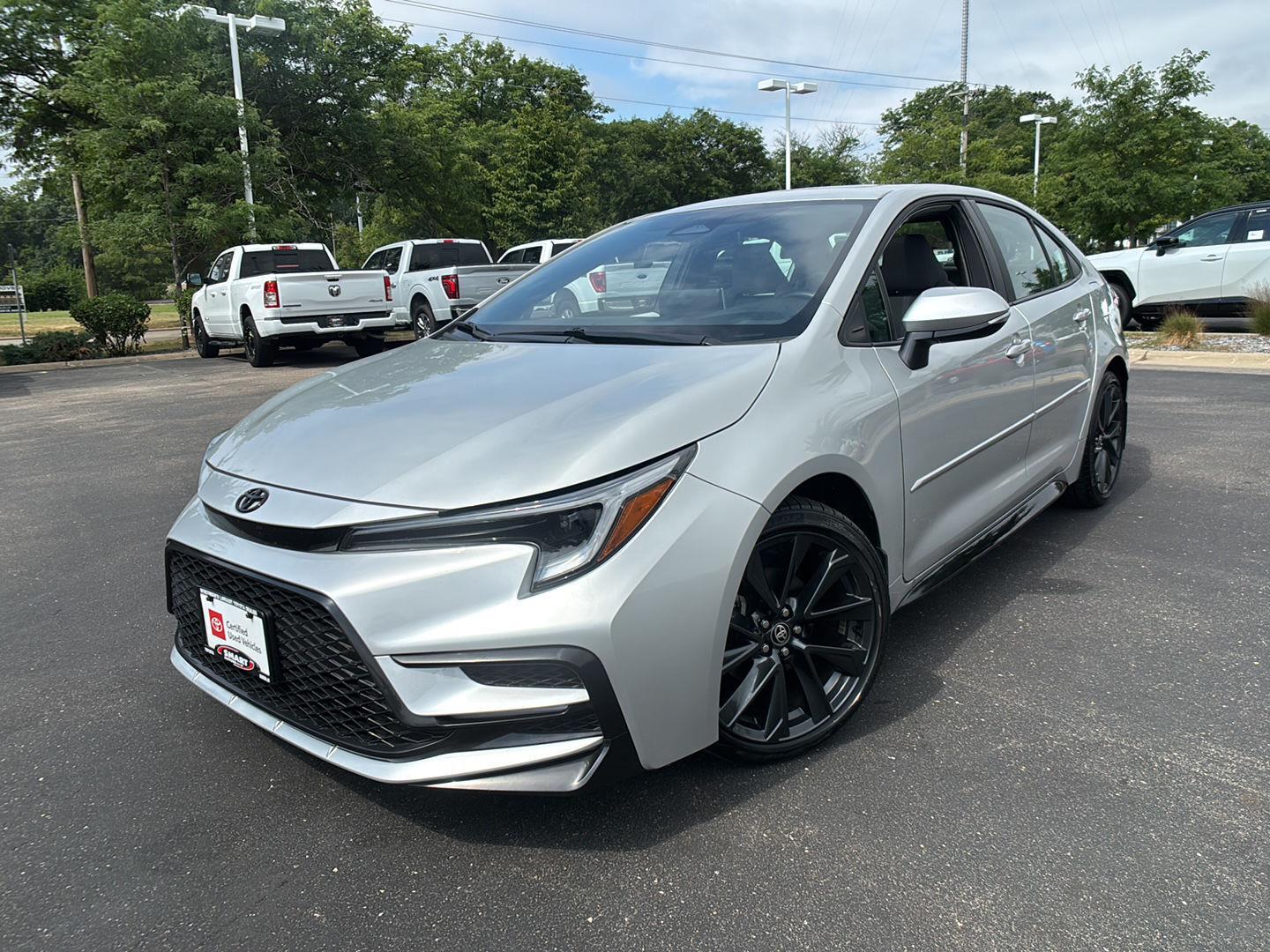 Classic Silver Metallic 2025 Toyota Corolla Sedan Front-Wheel Drive Continuously Variable Transmission
