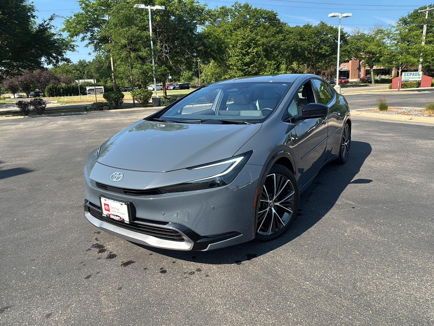 Guardian Gray 2025 Toyota Prius Hatchback All-Wheel Drive