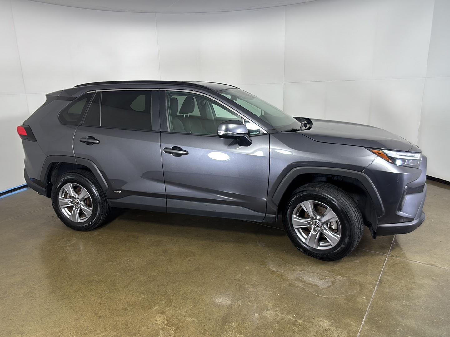 Certified Used 2025 Magnetic Gray Metallic Toyota XLE image 9