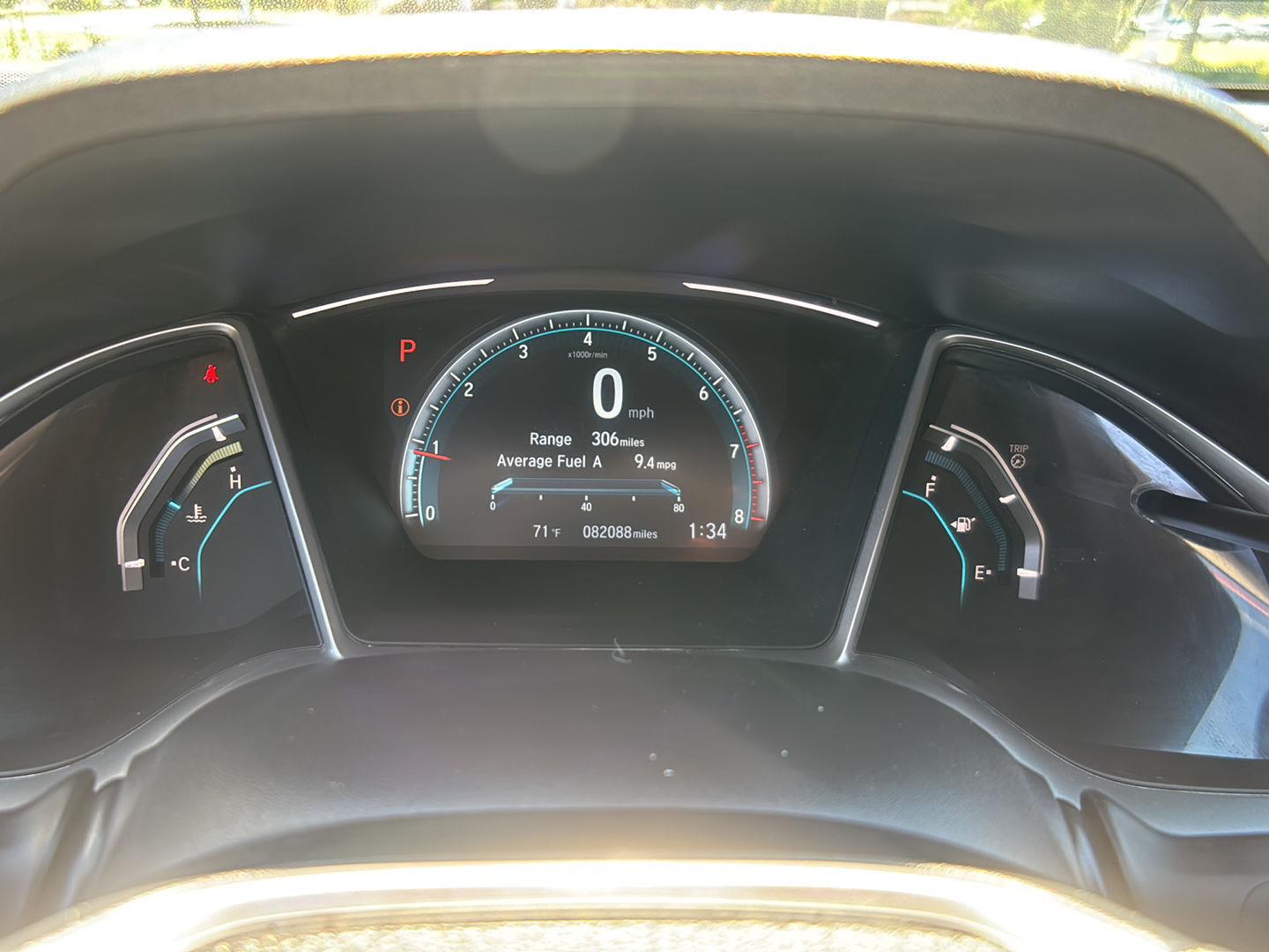 Used 2017 White Orchid Pearl Honda EX image 3