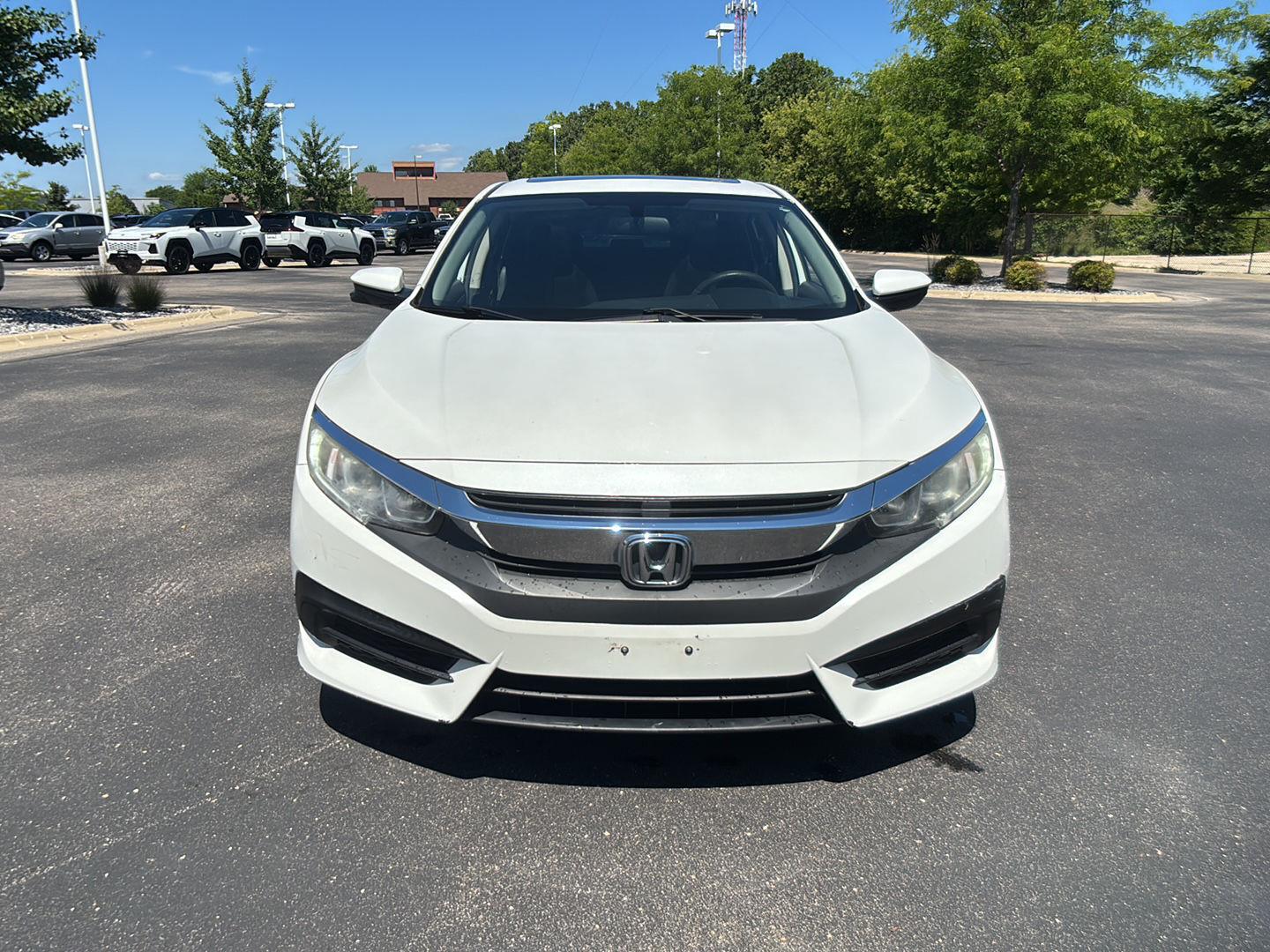 Used 2017 White Orchid Pearl Honda EX image 6