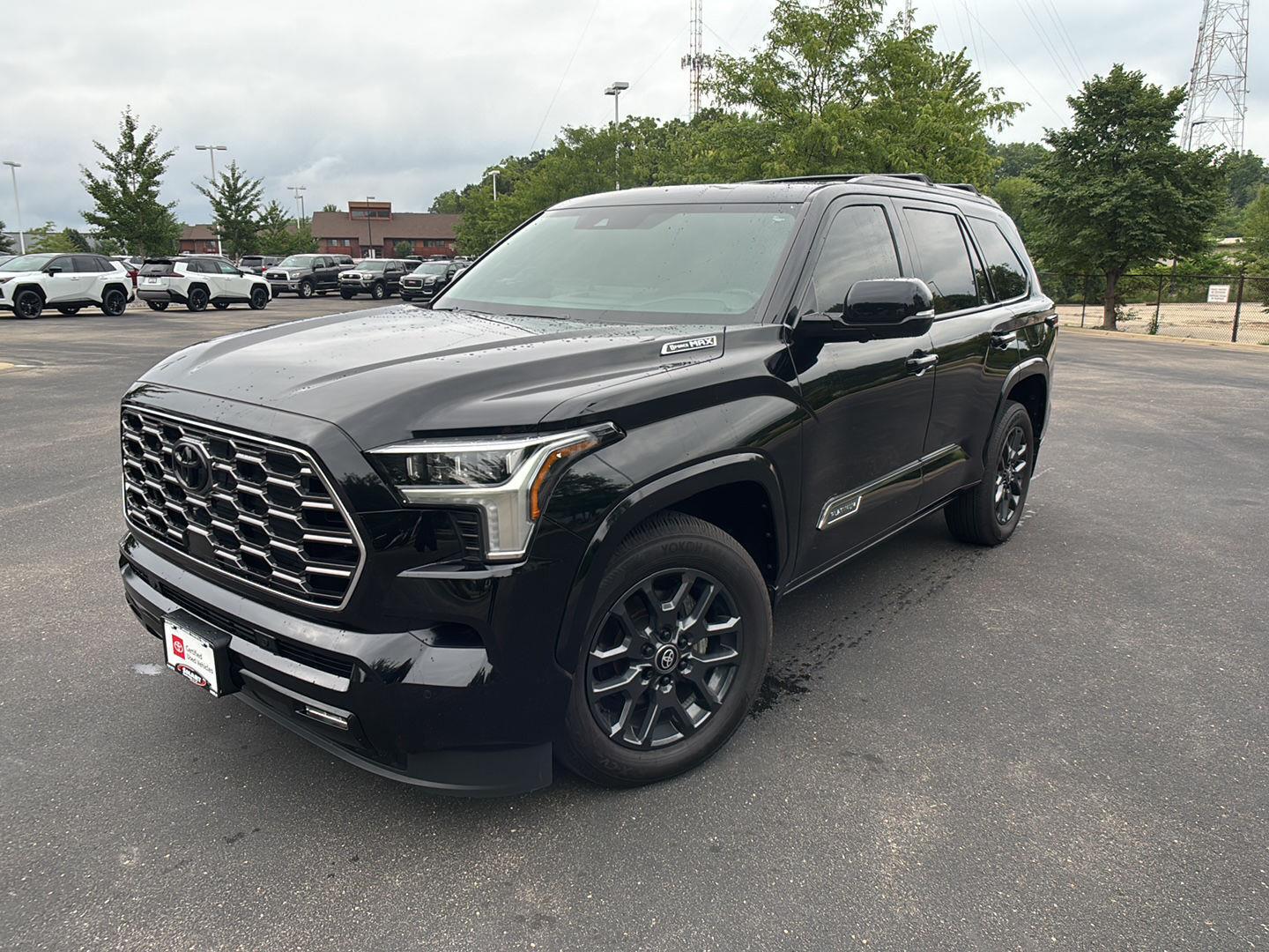 Midnight Black Metallic 2025 Toyota Sequoia SUV / Crossover Four-Wheel Drive Automatic