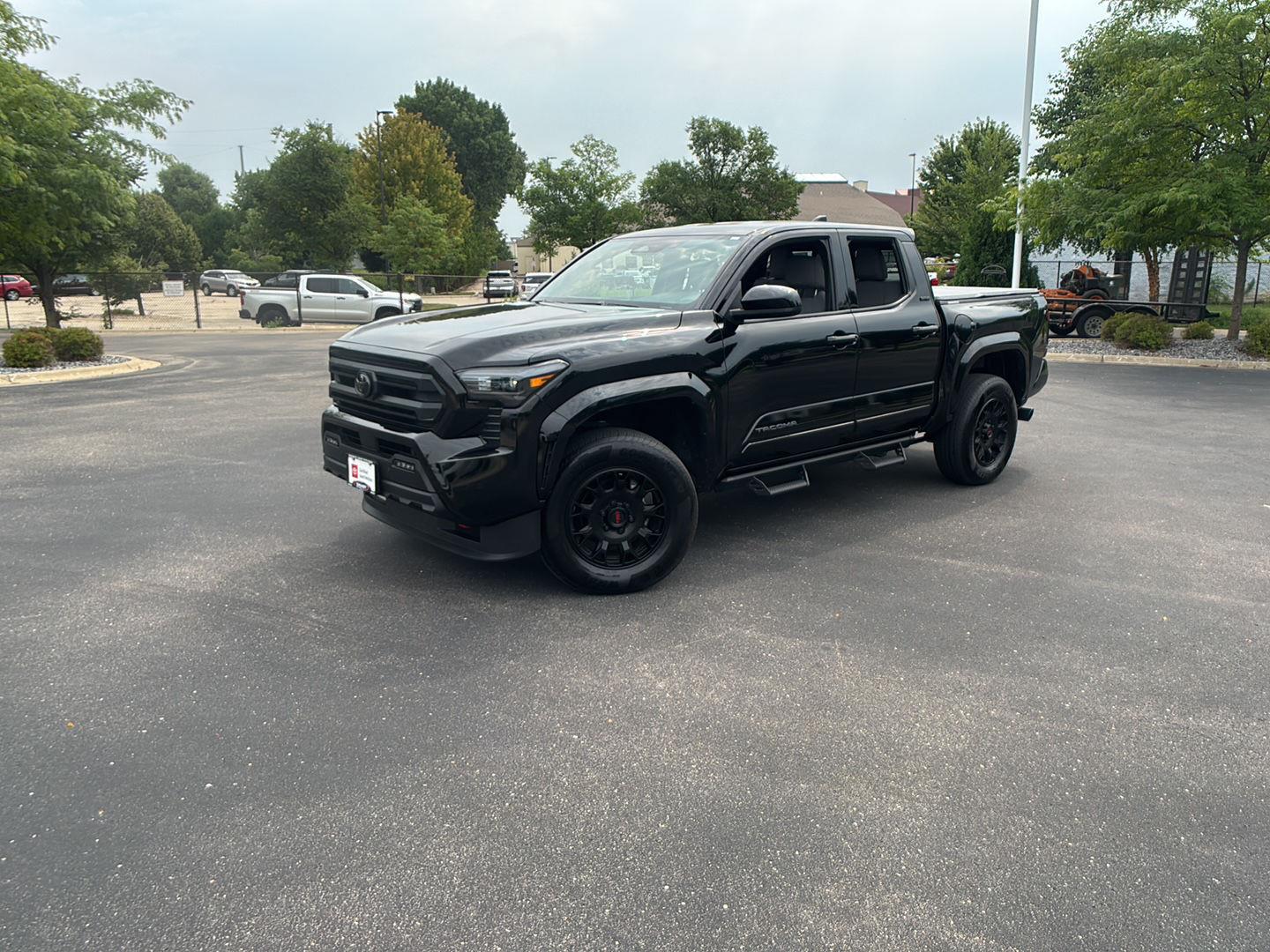 Black 2025 Toyota Tacoma Pickup Truck Four-Wheel Drive 