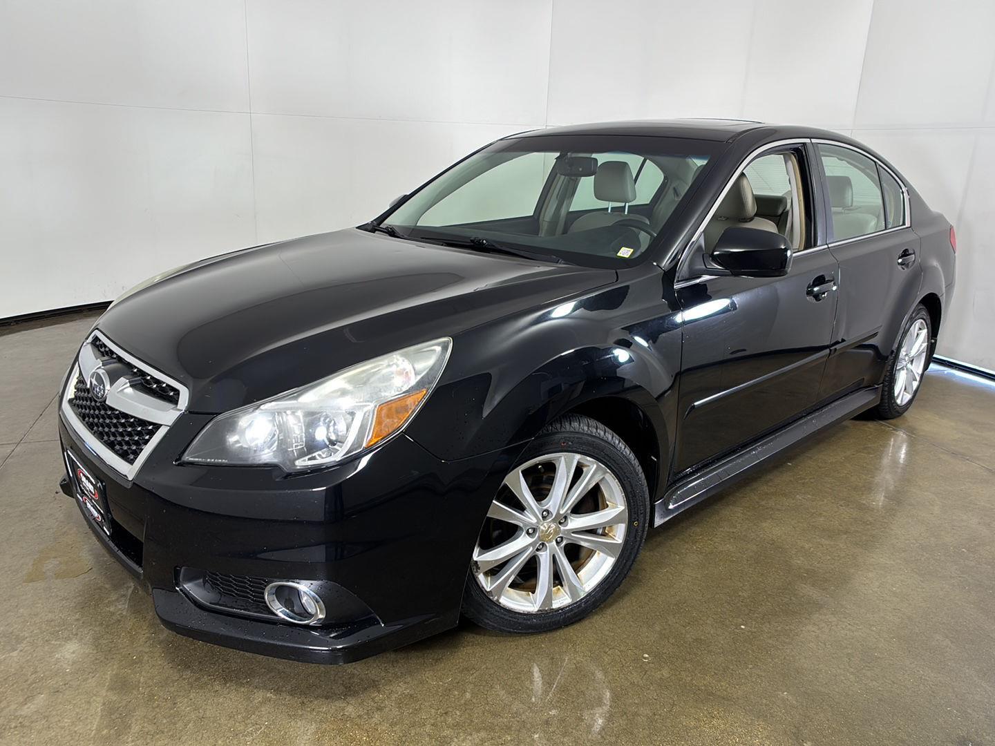 Crystal Black Silica 2013 Subaru Legacy Sedan All-Wheel Drive Continuously Variable Transmission