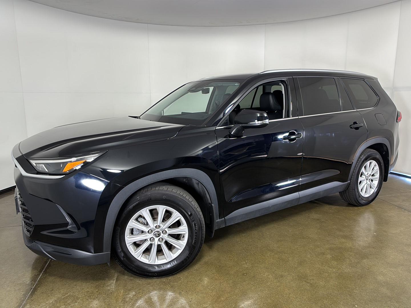 Midnight Black Metallic 2024 Toyota Grand Highlander SUV / Crossover All-Wheel Drive 8-Speed Automatic