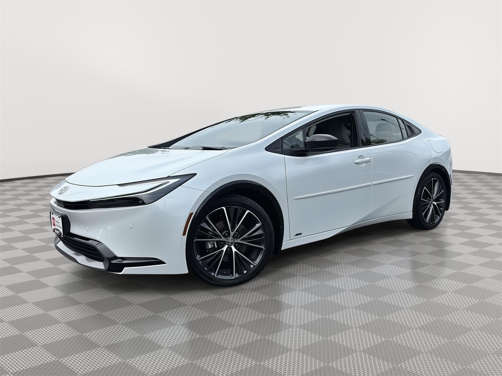 White (Wind Chill Pearl) 2025 Toyota Prius Hatchback All-Wheel Drive Continuously Variable Transmission