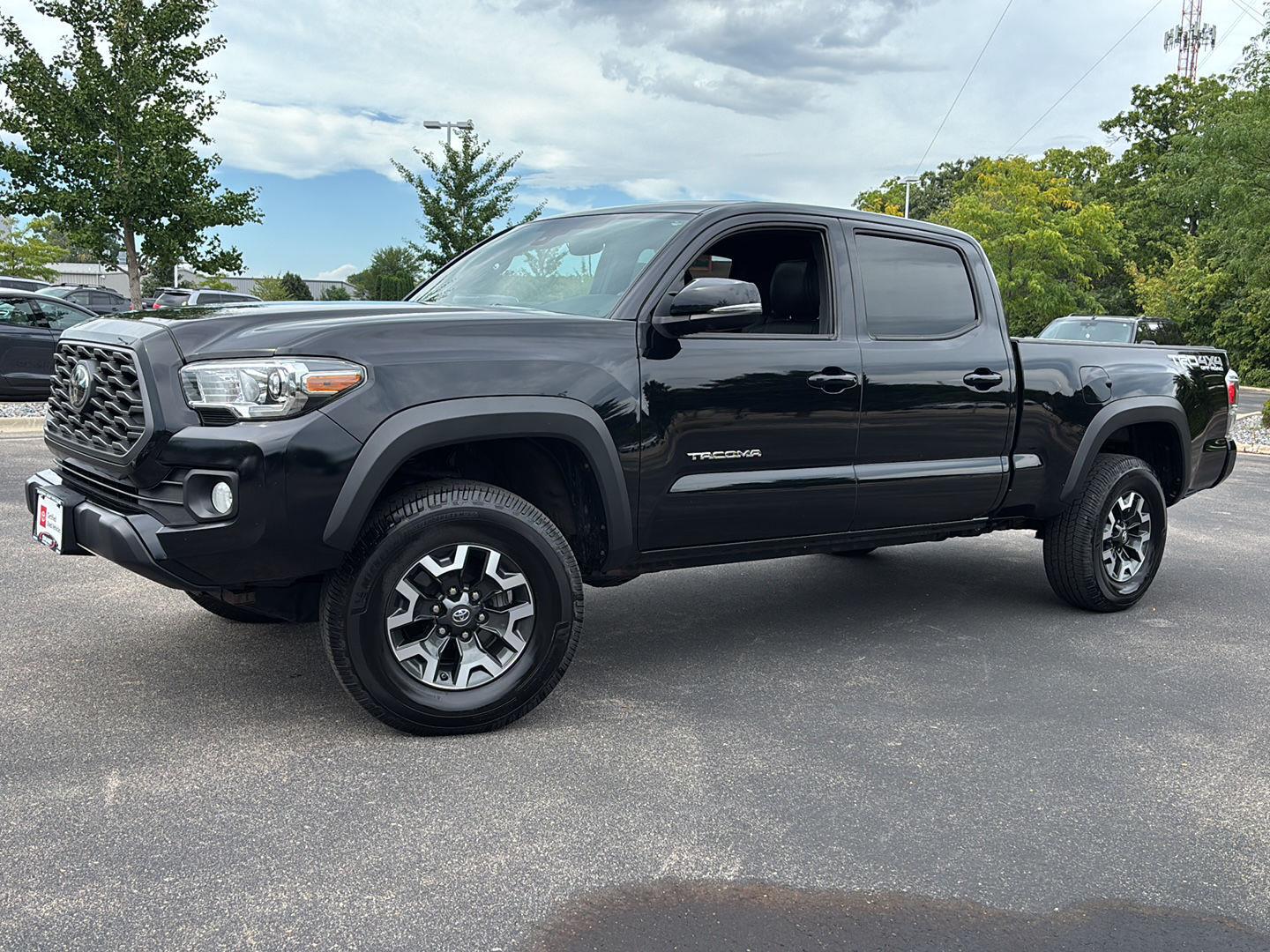 Midnight Black Metallic 2020 Toyota Tacoma Pickup Truck Four-Wheel Drive Automatic