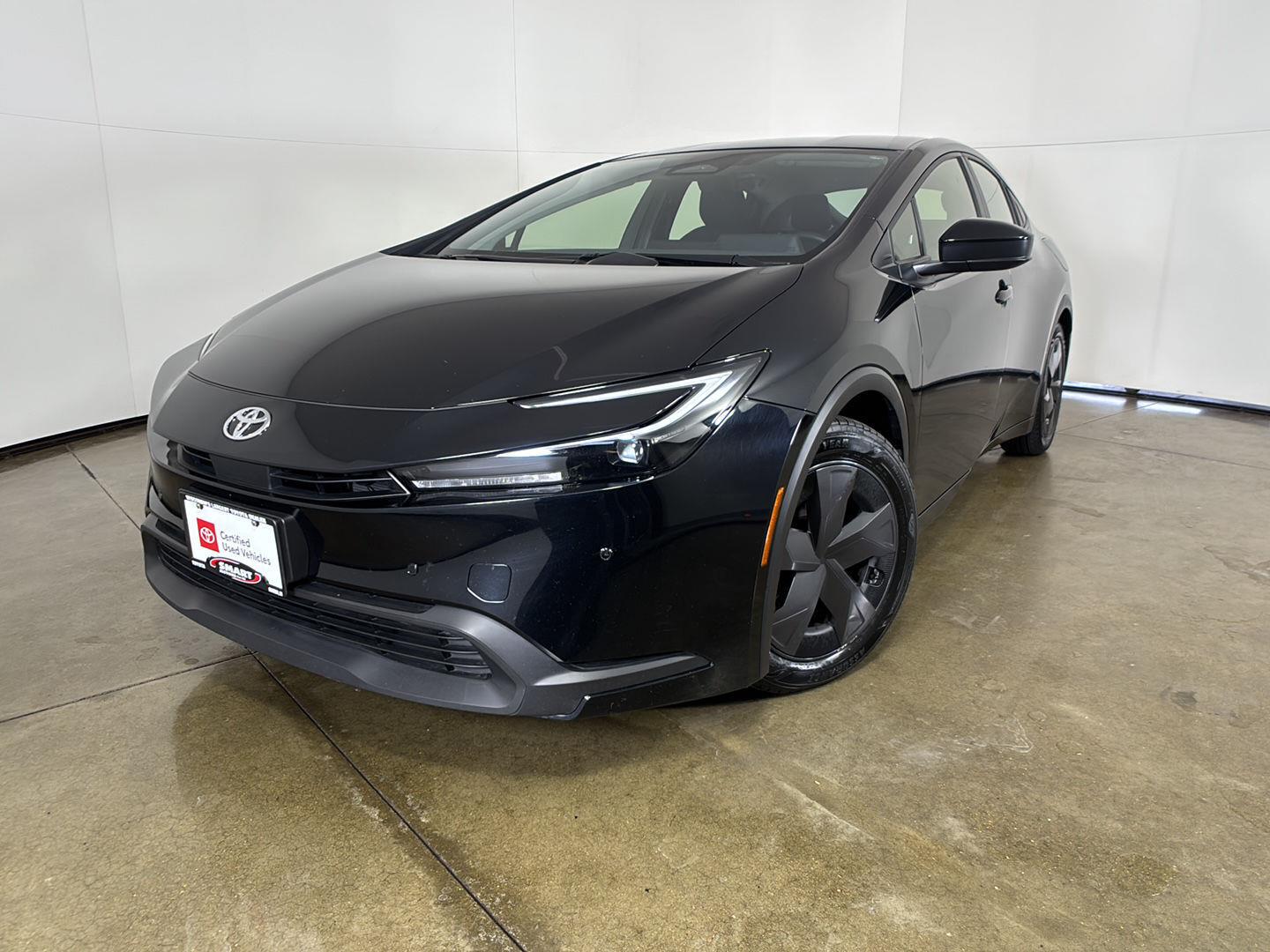 Midnight Black Metallic 2025 Toyota Prius Hatchback Front-Wheel Drive