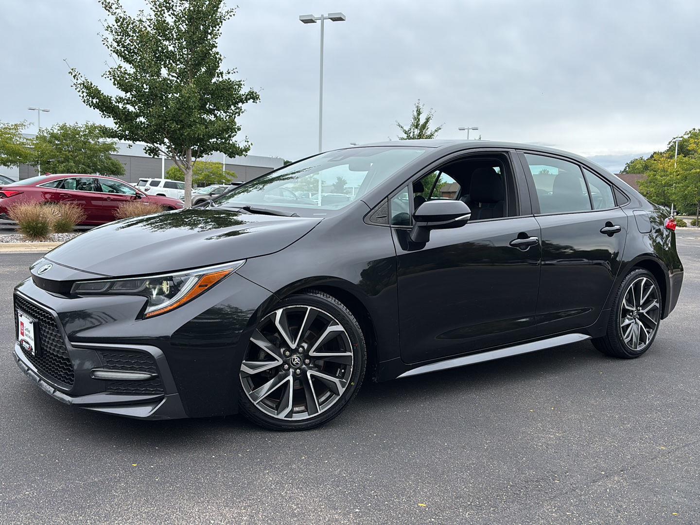 Black Sand Pearl 2020 Toyota Corolla Sedan Front-Wheel Drive 