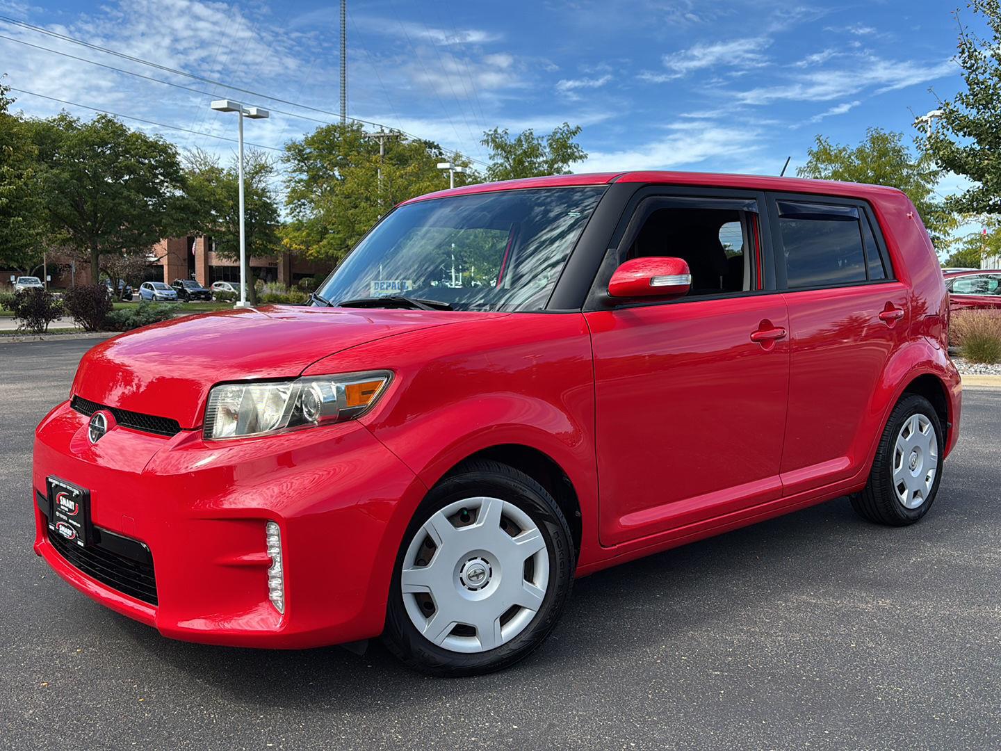 Red 2013 Scion xB Wagon Front-Wheel Drive