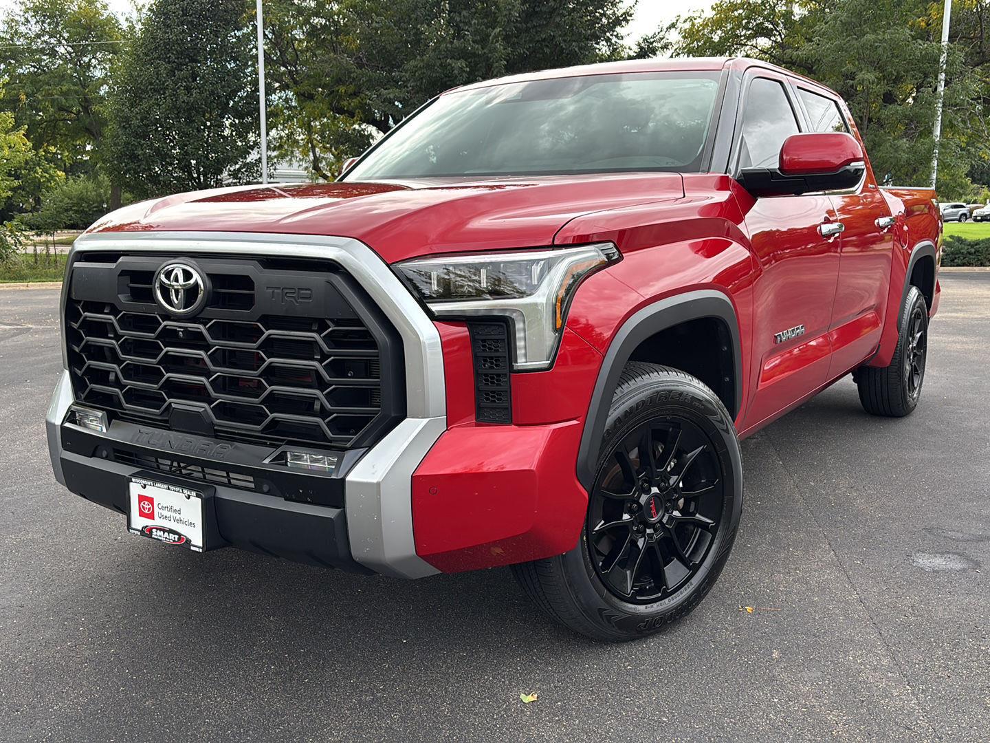 Supersonic Red 2023 Toyota Tundra Pickup Truck Four-Wheel Drive Automatic