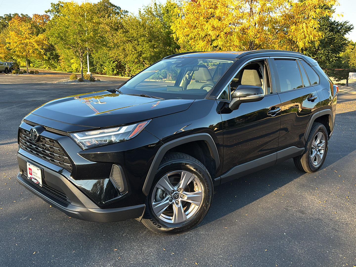 Midnight Black Metallic 2025 Toyota RAV4 SUV / Crossover All-Wheel Drive Automatic