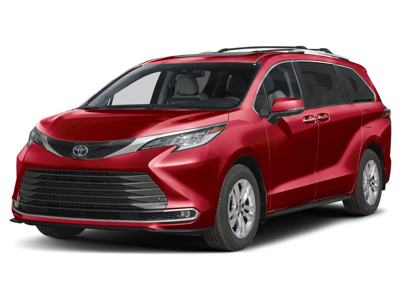 Red (Ruby Flare Pearl) 2026 Toyota Sienna Minivan All-Wheel Drive Continuously Variable Transmission
