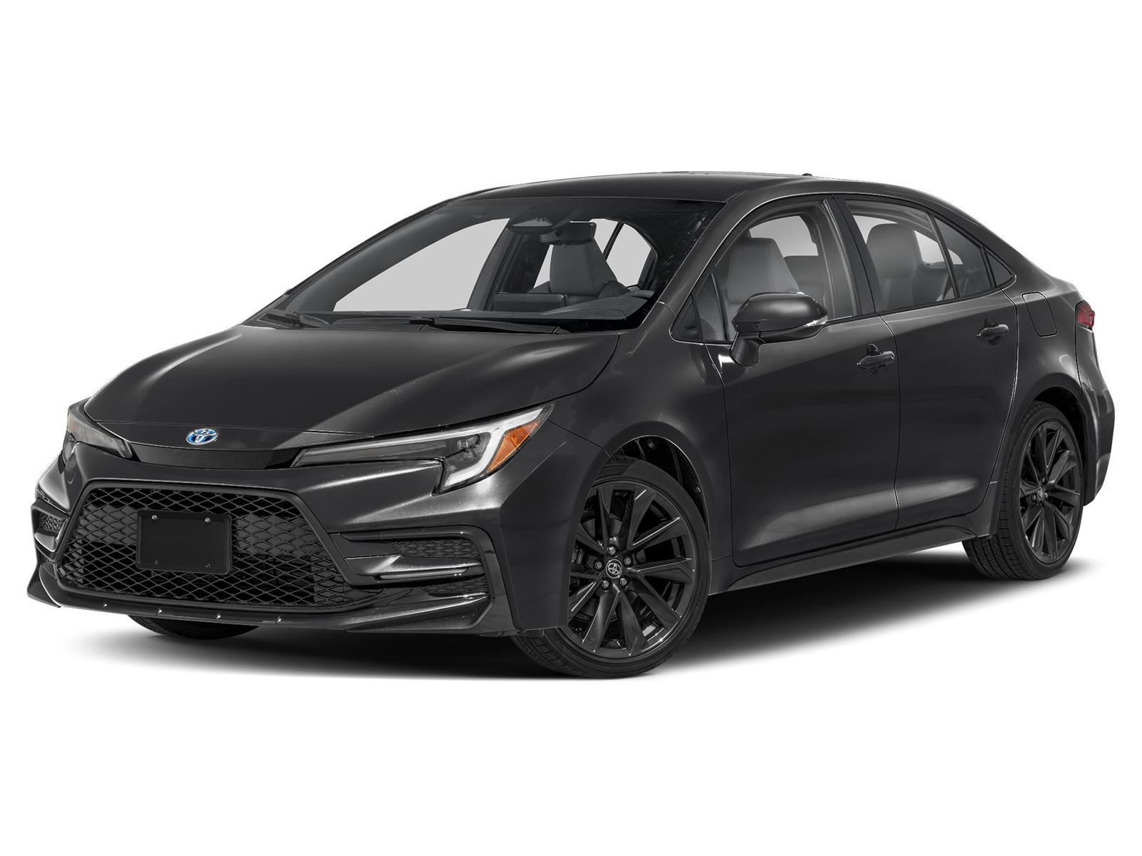 Midnight Black Metallic 2026 Toyota Corolla Hybrid Sedan Front-Wheel Drive Continuously Variable Transmission